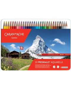 Boite de 30 Crayons de couleurs Prismalo - Aquarelle CARAN D'ACHE