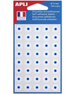 Oeillets autocollants - Blanc APLI Lot de 120