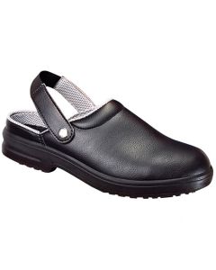 Chaussure de sécurité Clog Noir - Taille 40 : HYGOSTAR Visuel
