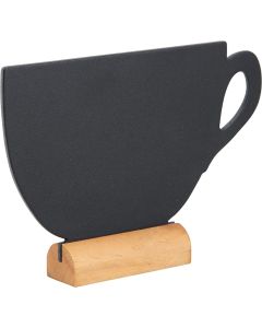 Ardoise de Table - Forme Tasse : SECURIT Silhouette Visuel