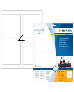 HERMA Étiquettes pour bouteilles 90 x 120 mm 8882 Blanc exemple