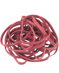 Bracelets élastiques - 130 x 4 mm LAUFER Rondella Paquet de 1000 g Image