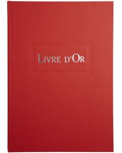 Livre d'Or - Rouge 210 x 297 mm LE DAUPHIN