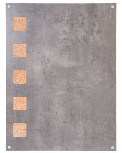 Tableau décoratif en ardoise grise - 350 x 300 mm SECURIT Linving Wall Image