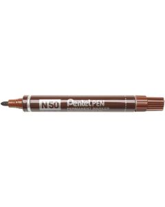 Marqueur permanent N50 - Marron : PENTEL Visuel