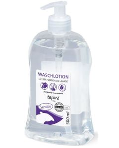 Photo Savon liquide incolore - 500 ml - Flacon distributeur TAPIRA Sensitive