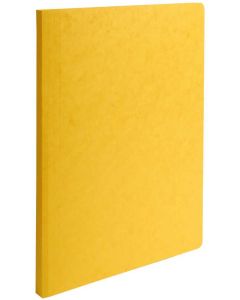 Chemise à dos rainé pour Dossier A4 - Jaune EXACOMPTA Lustro Carte