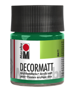 Photo 14010005067 MARABU : Peinture acrylique Decormatt - 50 ml - Vert