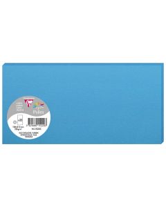 Photo POLLEN Carte DL Bleu turquoise 106 x 213 mm 1522C Clairefontaine