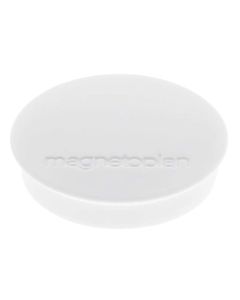 Photo Lot de 10 Aimants ronds Discofix - 30 mm - Blanc : MAGNETOPLAN 1664200