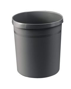 Photo Corbeille à papier 18 litres Gris foncé : HAN Grip 18190-191
