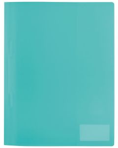 Photo Chemise à lamelles A4 en PP translucide - Turquoise HERMA