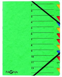 Photo 24131-03  Pagna : Trieur à élastiques 12 compartiments -  Vert