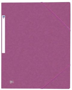 Photo Chemise à élastiques A4 - Prune OXFORD Top File+