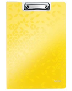 Photo Porte-bloc A4 à rabat WOW - 230 x 330 mm - Jaune LEITZ Image