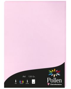 Photo Feuille de couleur Rose dragée 210 x 297 mm A4 POLLEN 4213C