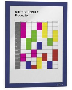 Photo Cadre d'affichage magnétique - Bleu foncé DURABLE 