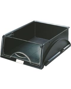 Photo Bac à courrier empilable avec rabat - Noir LEITZ Sorty Image