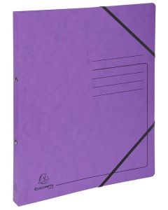 Photo Classeur 2 anneaux - Carte imprimée - Dos 20 mm - Violet EXACOMPTA