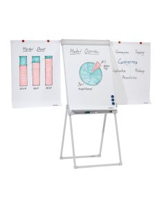 Photo Chevalet de conférence réglable - 670 x 950 mm : FRANKEN Standard Deluxe