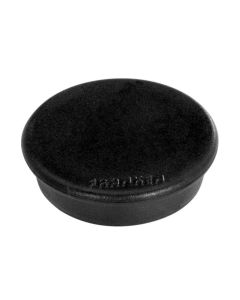 Photo Lot de 10 Aimants ronds - 38 mm - Noir : FRANKEN