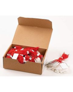 Photo HERMA  : Lot de 1000 étiquettes à trou et ficelle 6915 - 25 x 38 mm (Affichage de prix)