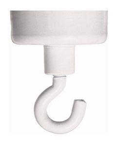 photo Aimant à crochet - 47 mm - Blanc : FRANKEN