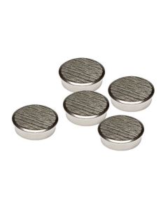 Photo Aimants ronds - 10 mm - Chrome FRANKEN HMS13 Lot de 6