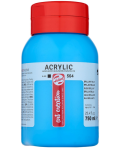 Photo ROYAL TALENS : Peinture acrylique ArtCréation - Bleu brillant - 750 ml