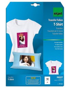 Photo Films transfert tee shirts - Blanc (Papier calque) SIGEL IP651