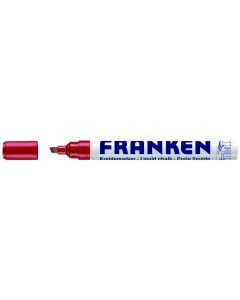 Photo Marqueur à craie Liquide 2 - 5 mm - Rouge : FRANKEN ZKM 01