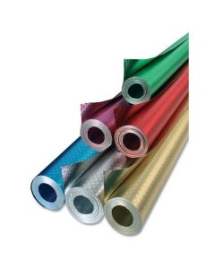 Feuille d'Aluminium - Petites étoiles - Vert 500 mm x 10 m FOLIA Image