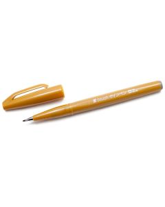 Stylo feutre Sign Pen SES15 - Ocre : PENTEL ARTS