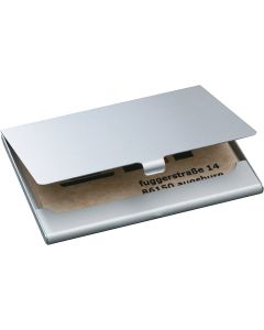SIGEL VZ135 : Étui à cartes de visite - Aluminium  VZ135