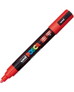 Marqueur peinture Posca PC 5M - Rouge : UNI-BALL photo