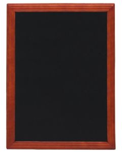 Ardoise murale - Cadre en bois couleur Acajou- 600 x 800 mm SECURIT Universal Image