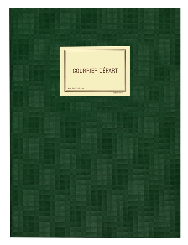 Registre De 150 Pages Enregistrement Du Courrier Depart Elve Sp5 E Statuts