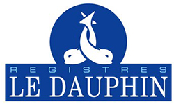 Registres Le Dauphin Livre de Police, Registre de Comptabilité, Facturier